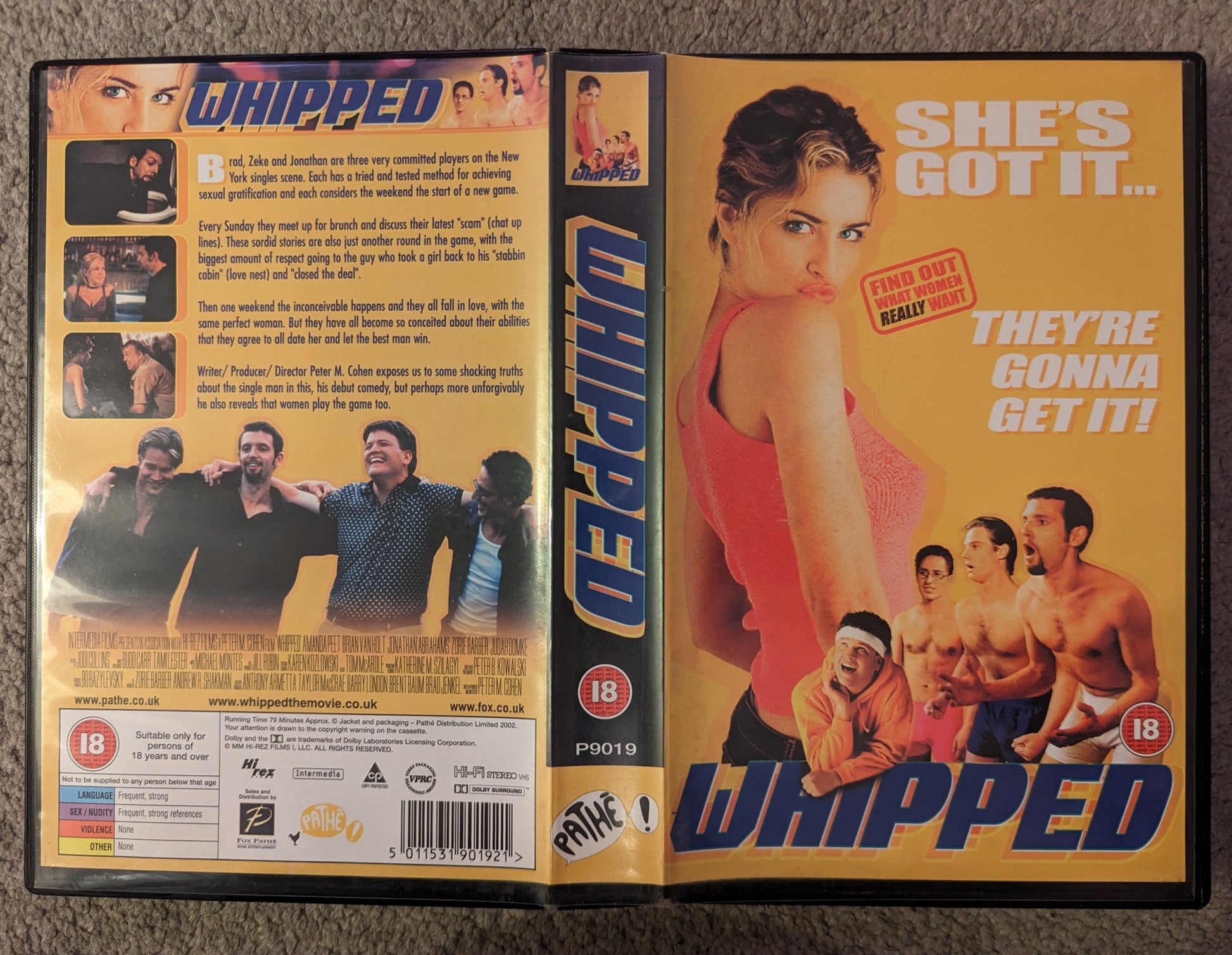 Whipped (2000) VHS Video Ex Rental - Flippin Retro Video Shop