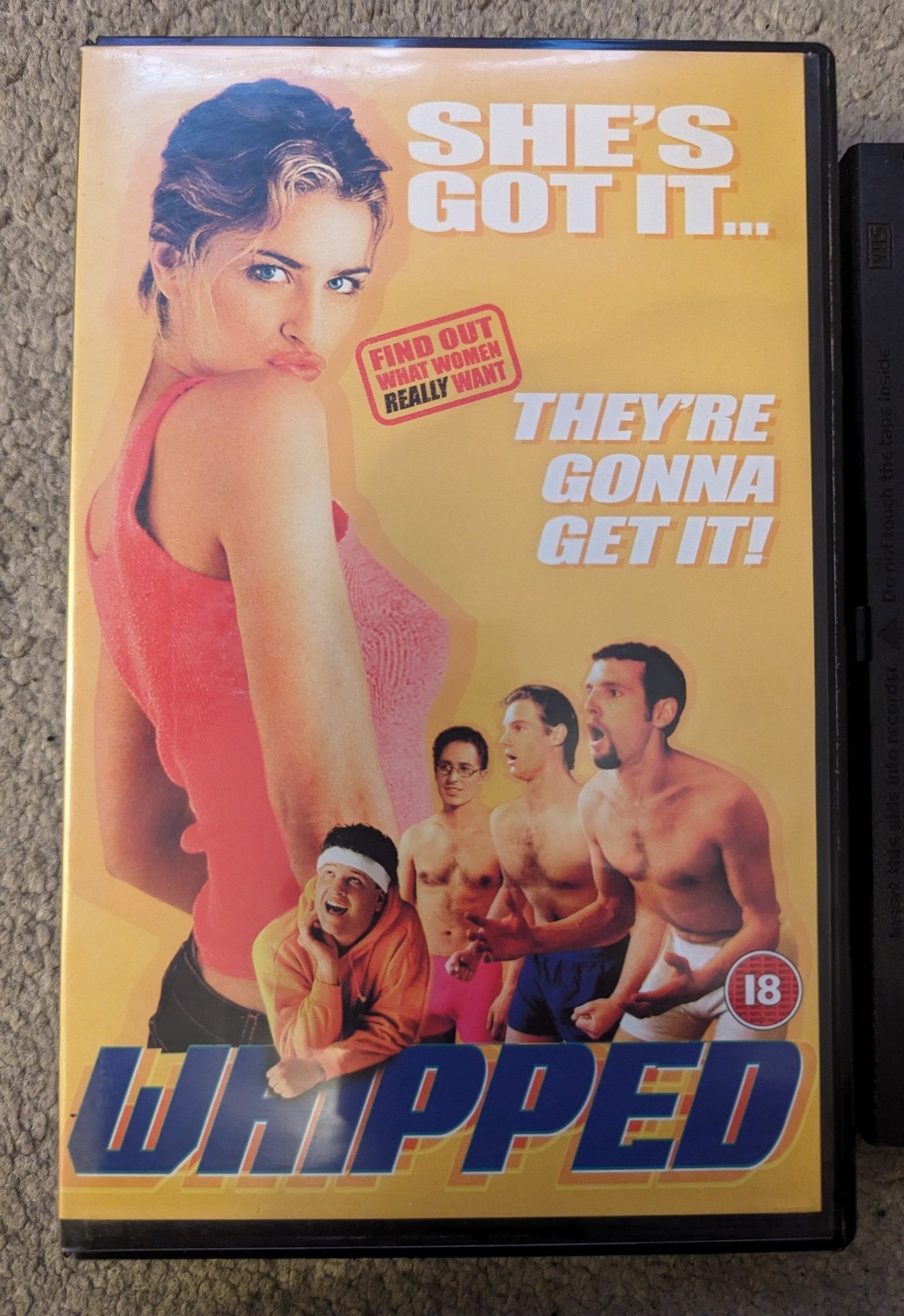 Whipped (2000) VHS Video Ex Rental - Flippin Retro Video Shop