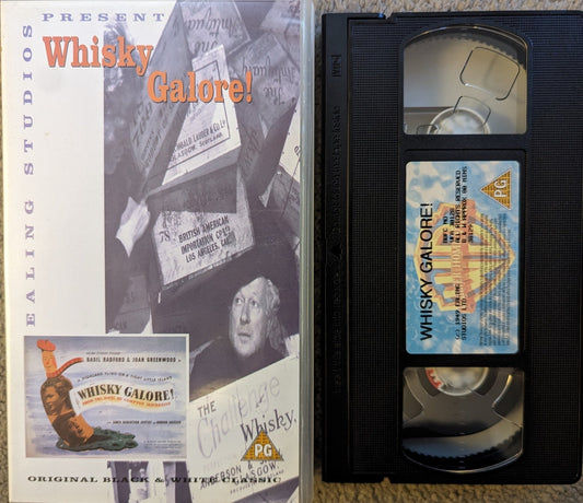 Whiskey Galore (1949) VHS Video - Flippin Retro Video Shop