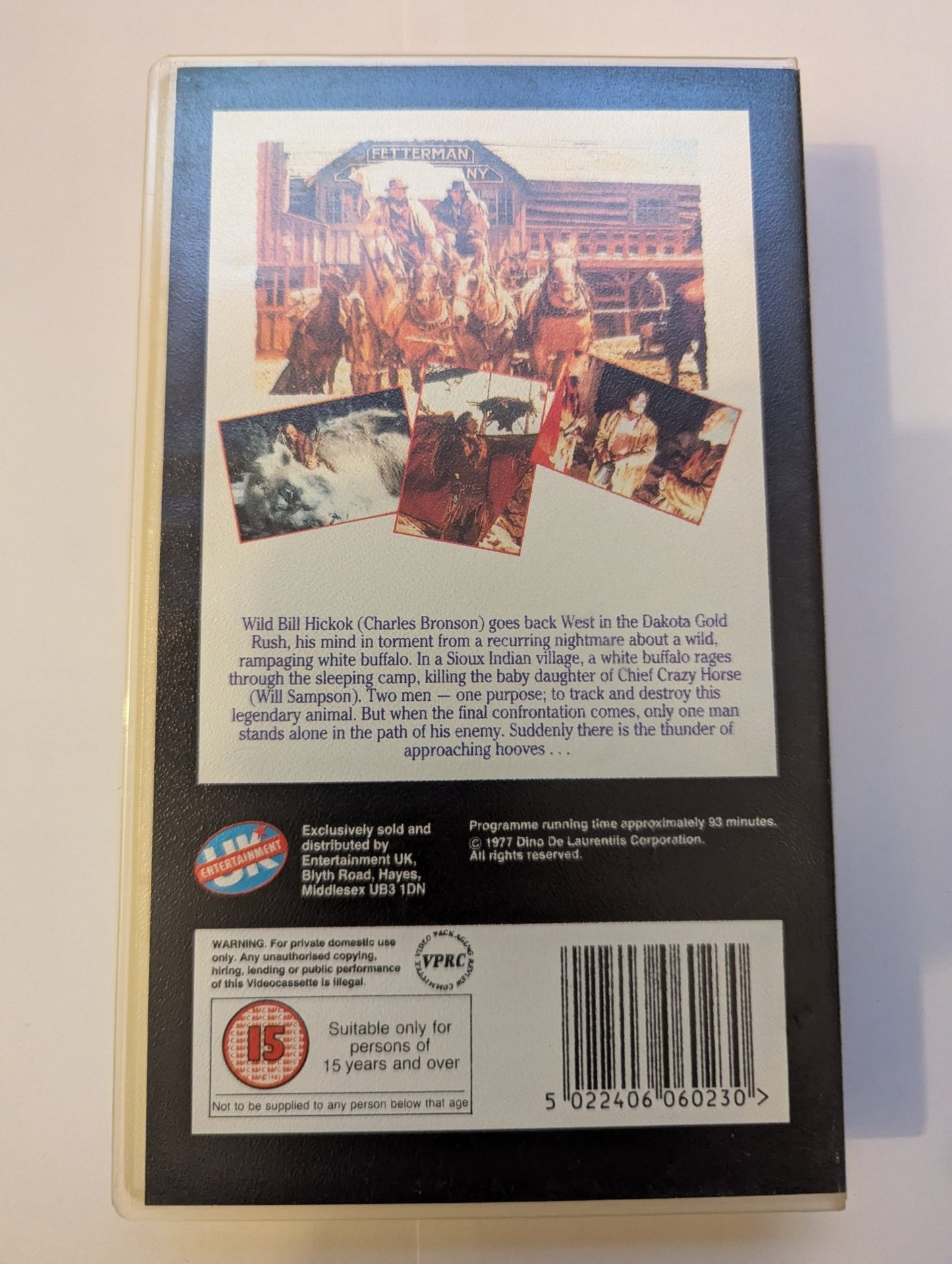 White Buffalo (1977) VHS Video - Flippin Retro