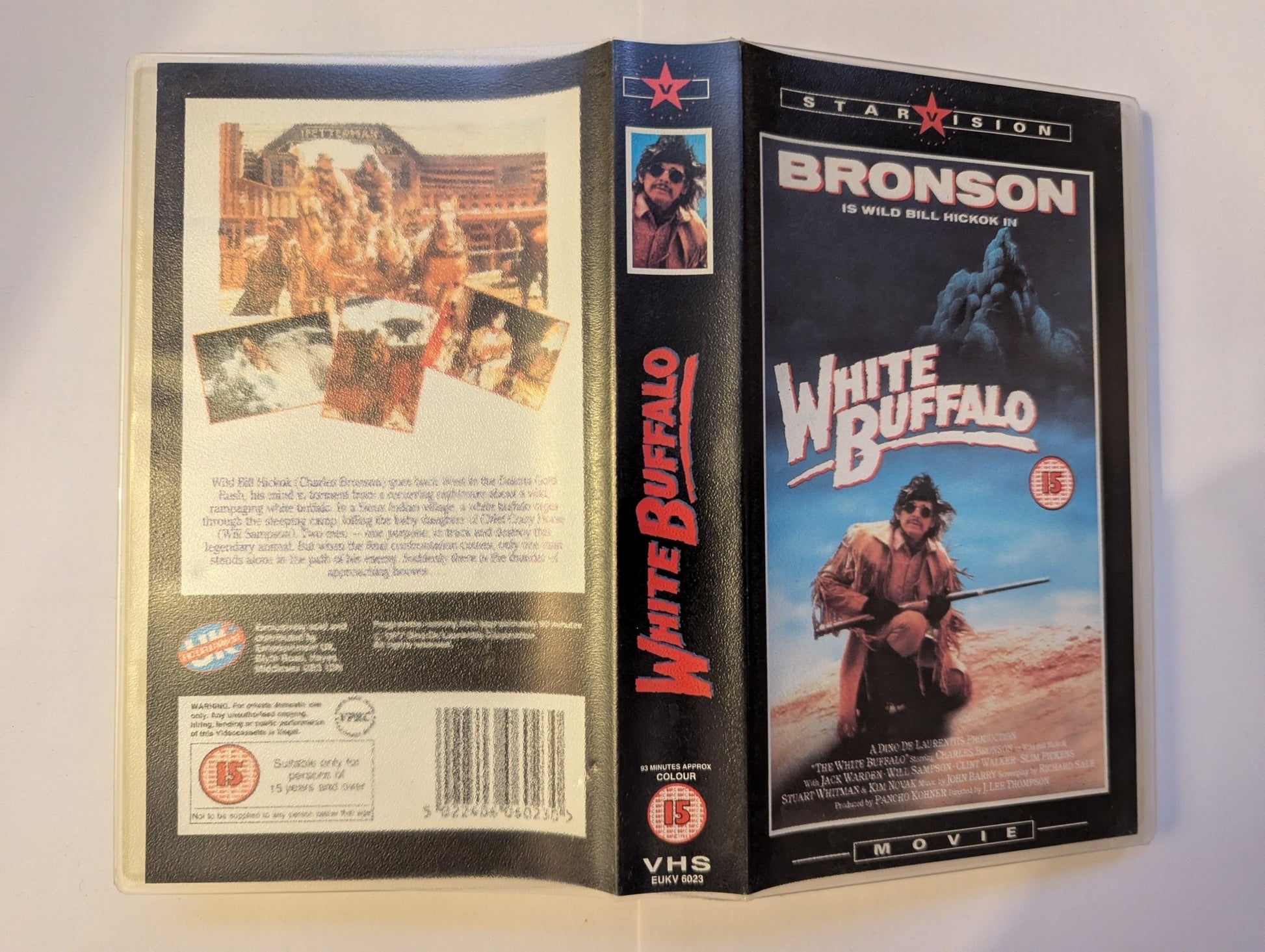 White Buffalo (1977) VHS Video - Flippin Retro