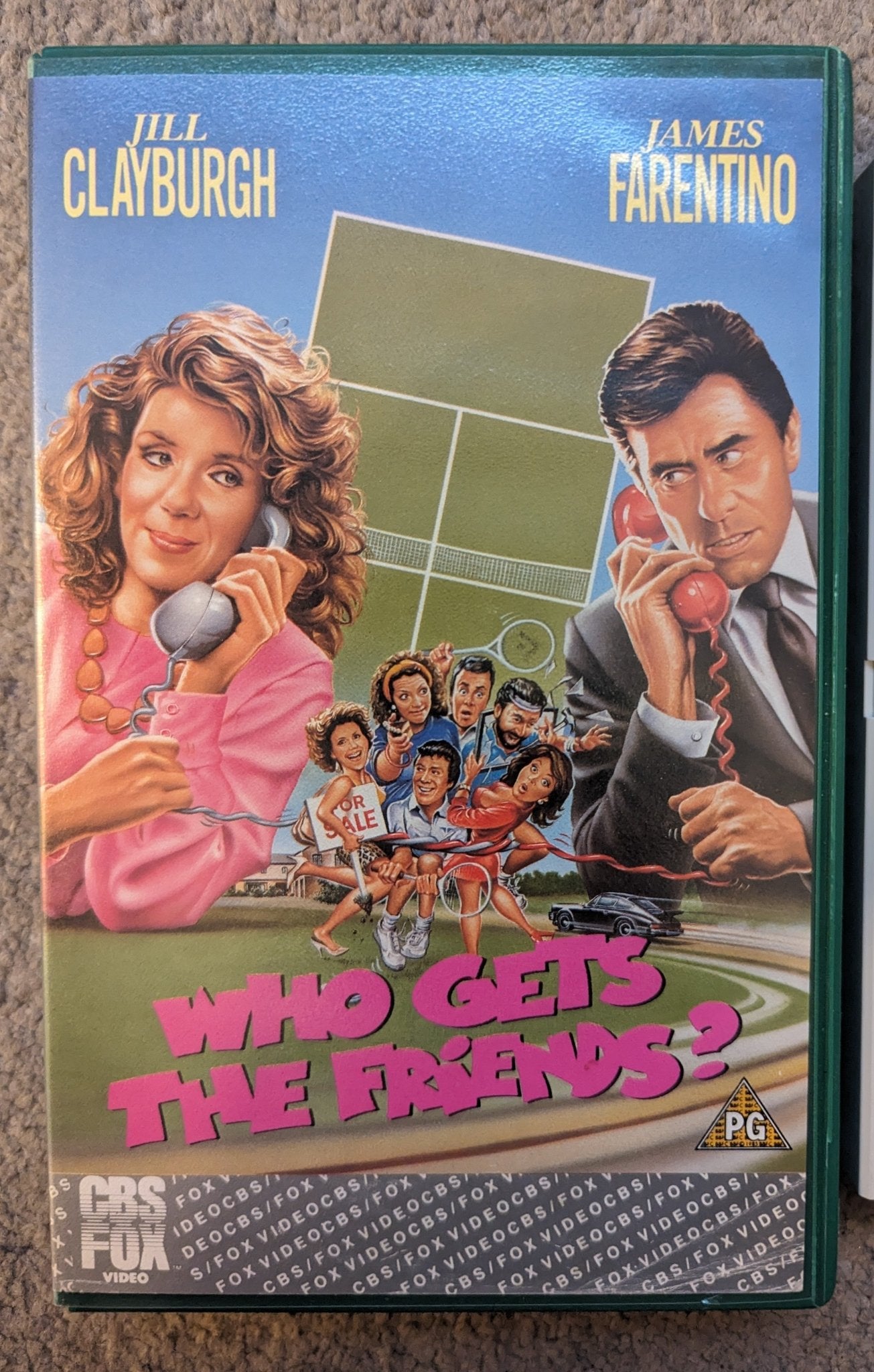 Who Gets The Friends? (1988) VHS Video Ex Rental - Flippin Retro Video Shop