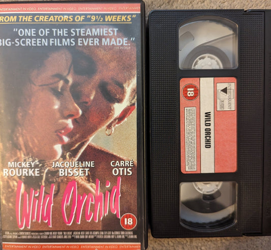 Wild Orchid (1989) VHS Video - Flippin Retro Video Shop