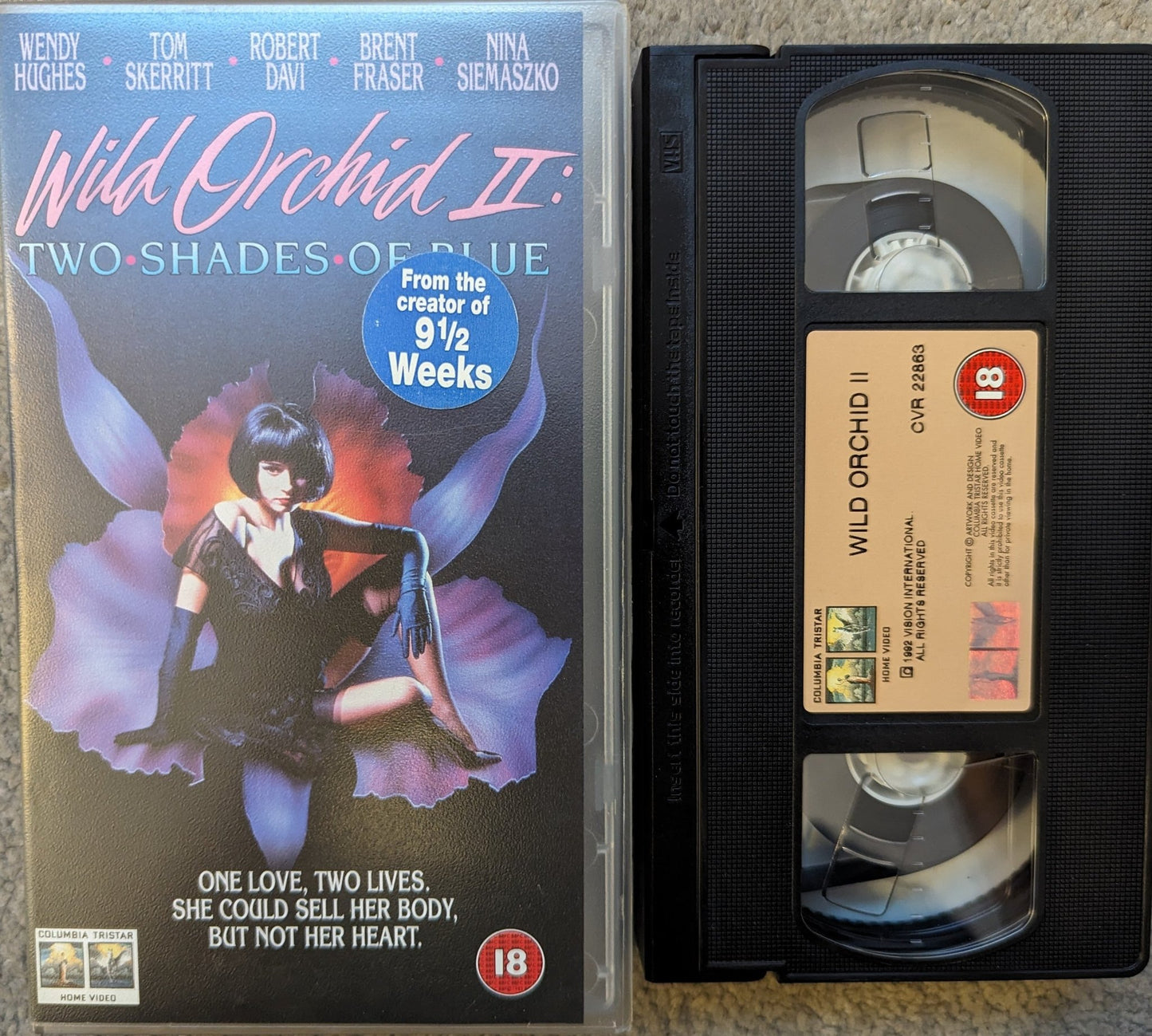 Wild Orchid 2 (1991) VHS Video - Flippin Retro Video Shop