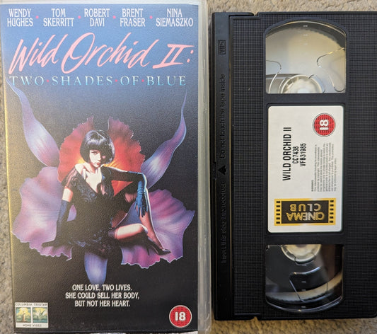 Wild Orchid 2 (1991) VHS Video Cinema Club - Flippin Retro Video Shop