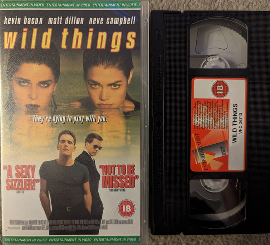 Wild Things (1998) VHS Video - Flippin Retro Video Shop