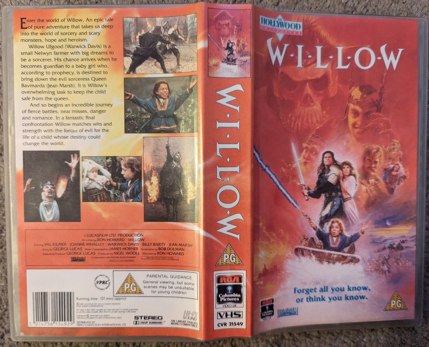 Willow (1988) VHS Video Hollywood - Flippin Retro Video Shop