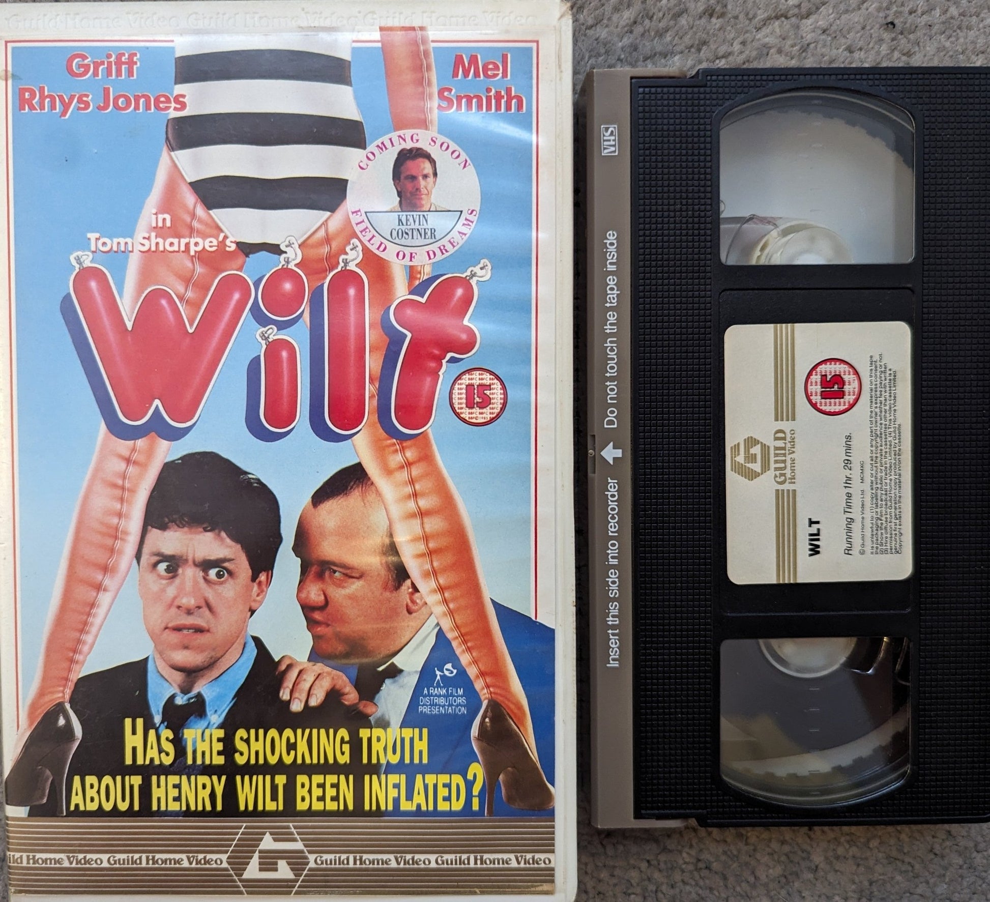 Wilt (1989) VHS Video Ex Rental - Flippin Retro Video Shop