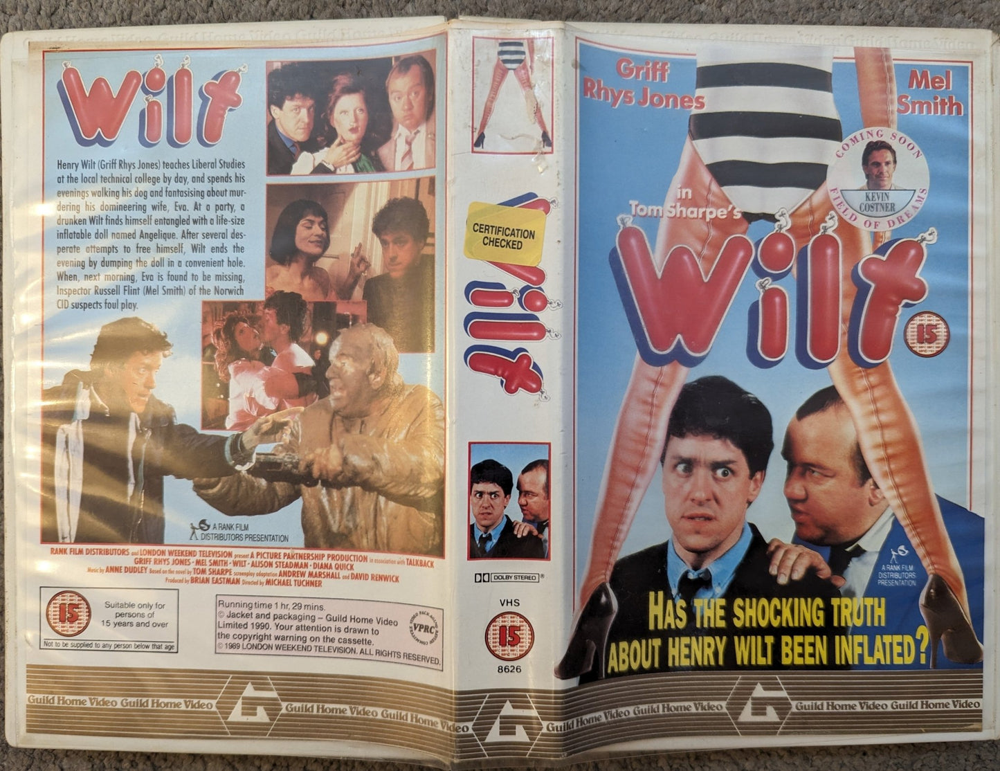 Wilt (1989) VHS Video Ex Rental - Flippin Retro Video Shop