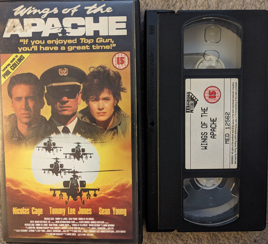 Wings Of The Apache Fire Birds(1990) VHS Video - Flippin Retro Video Shop