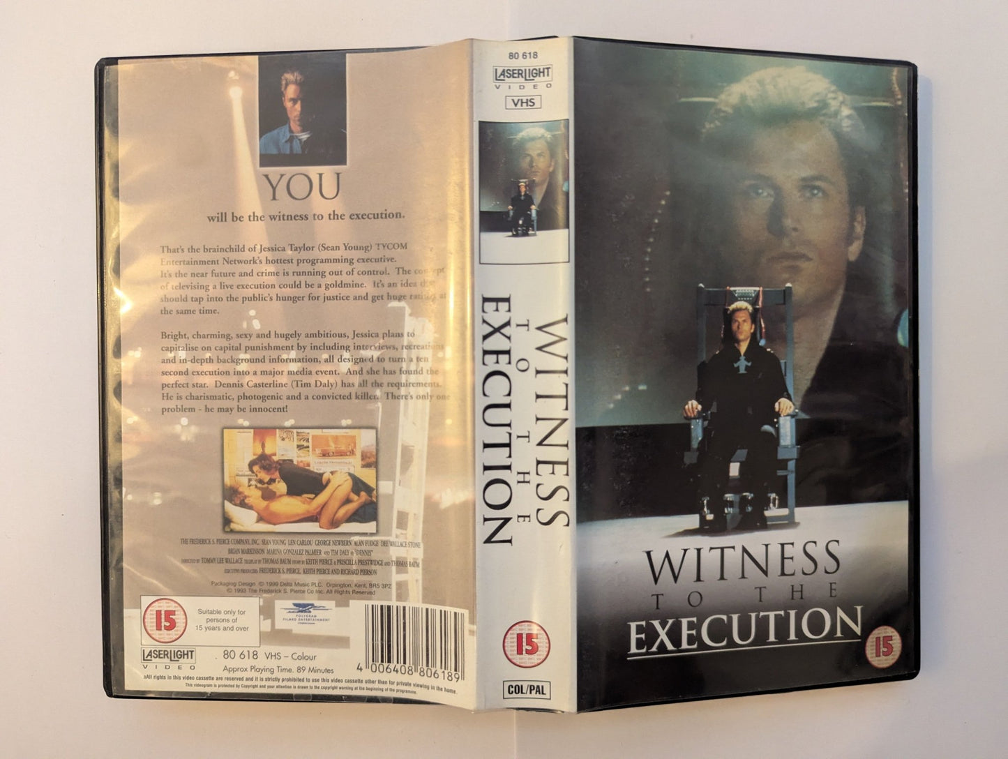 Witness To The Execution (1994) VHS Video - Flippin Retro