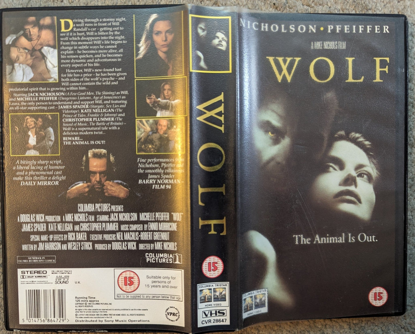 Wolf (1994) VHS Video - Flippin Retro Video Shop