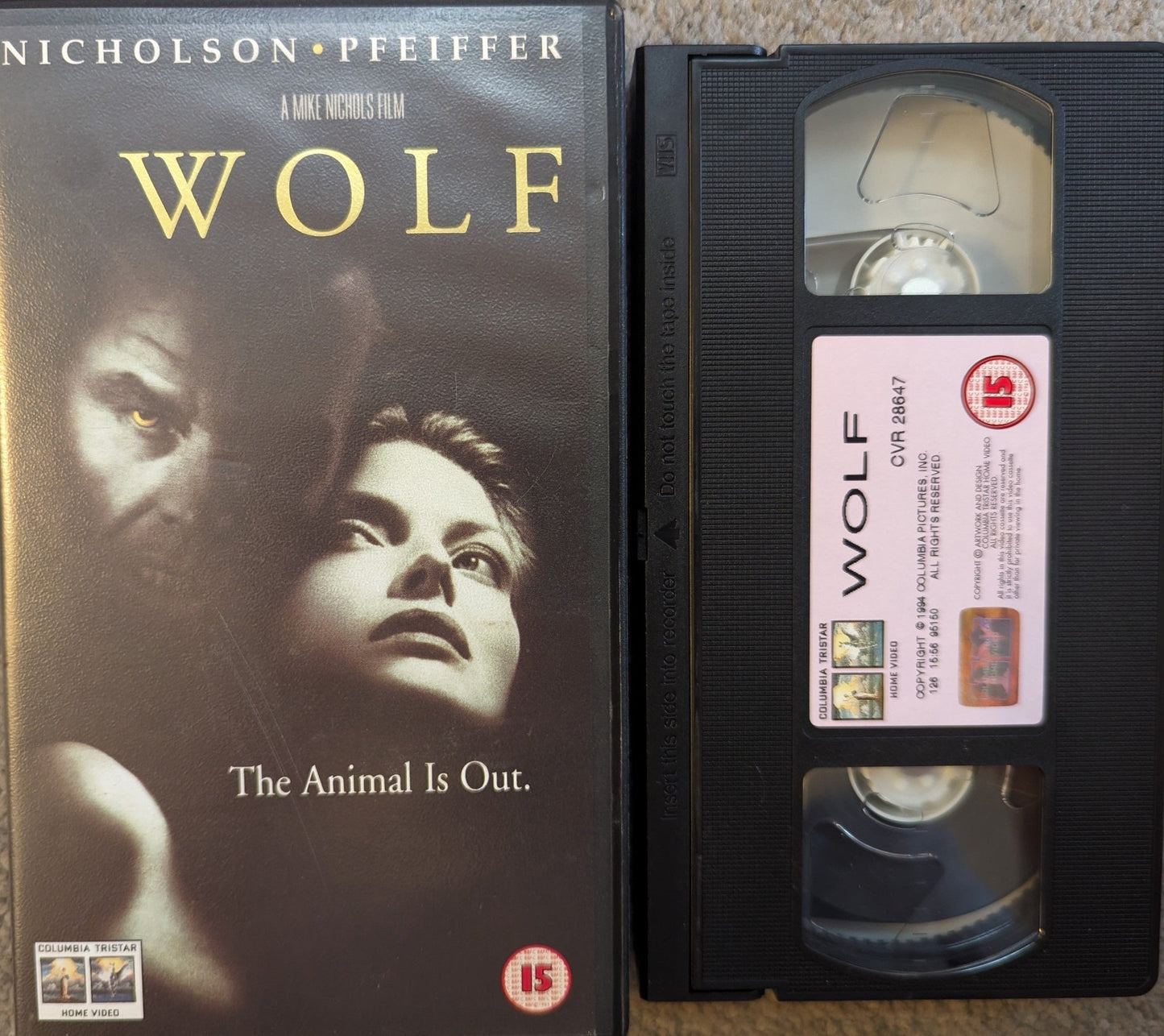 Wolf (1994) VHS Video - Flippin Retro Video Shop