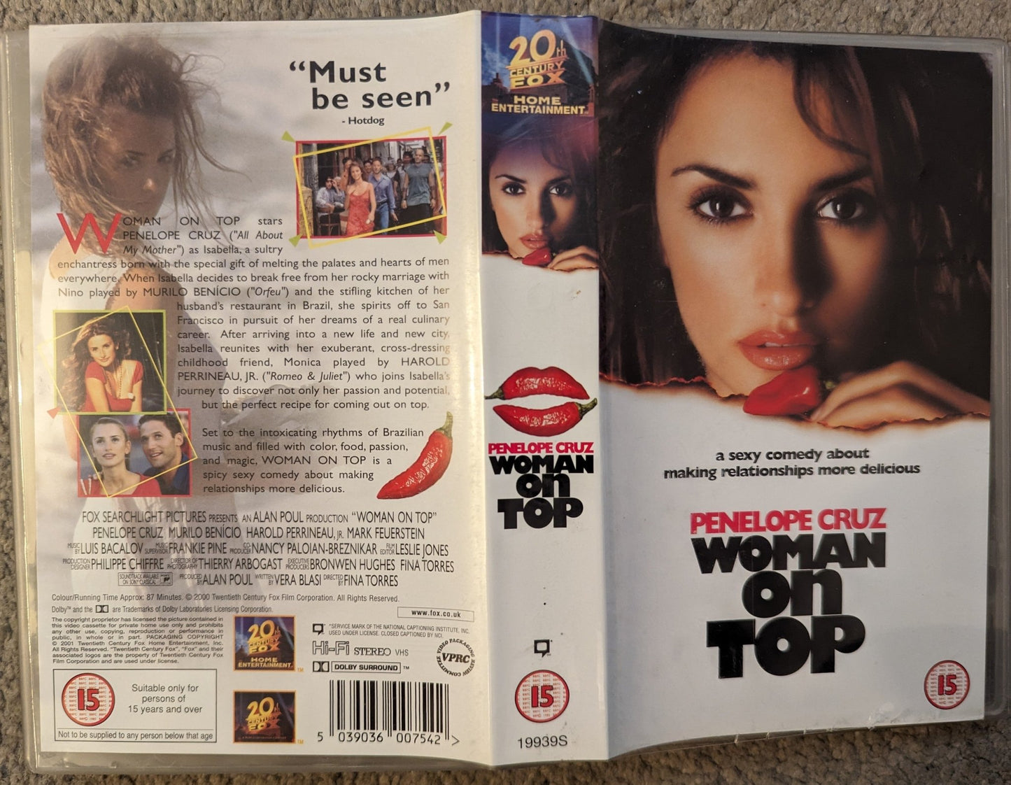 Woman On Top (2000) VHS Video *Sealed* - Flippin Retro Video Shop