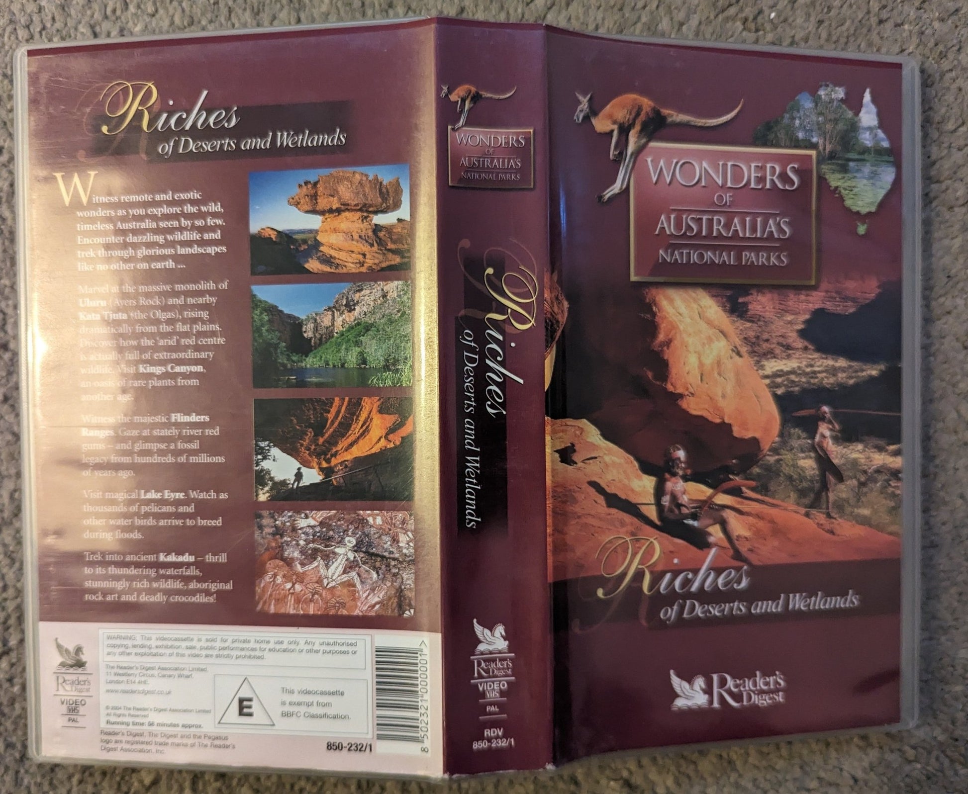 Wonders Of Australia's National Parks (2004) VHS Video - Flippin Retro Video Shop