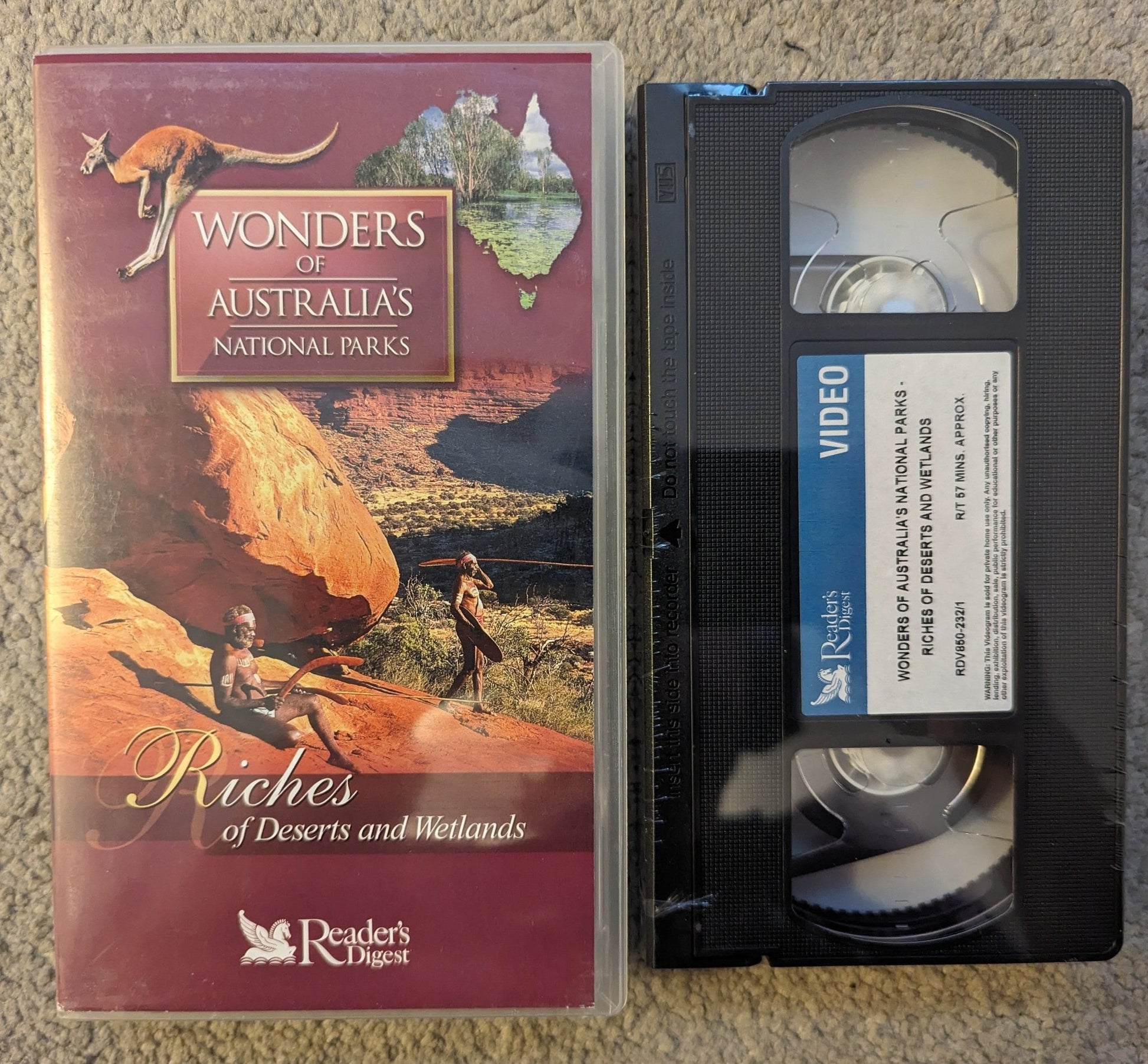 Wonders Of Australia's National Parks (2004) VHS Video - Flippin Retro Video Shop