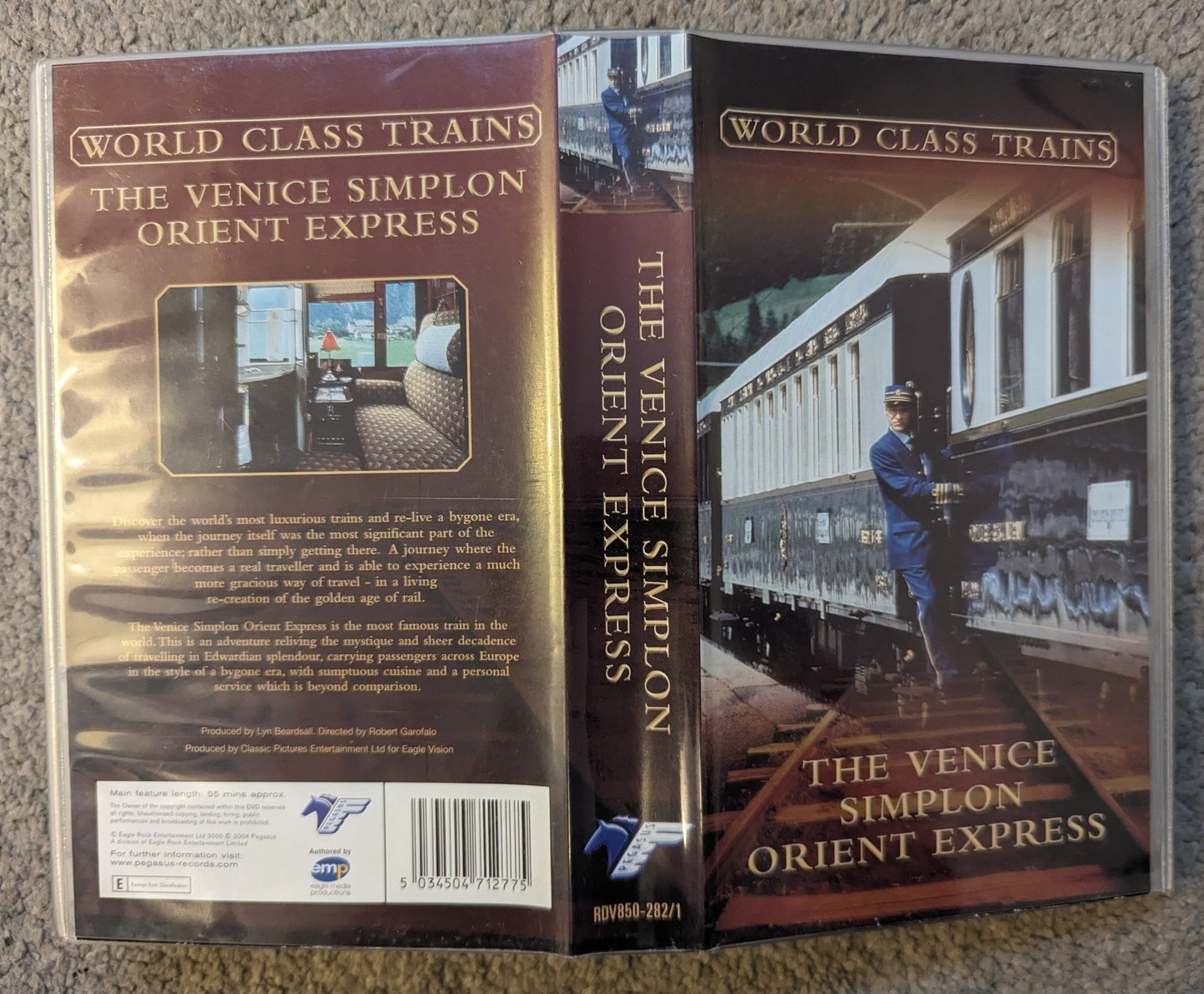 World Class Trains (2004) VHS Video - Flippin Retro Video Shop