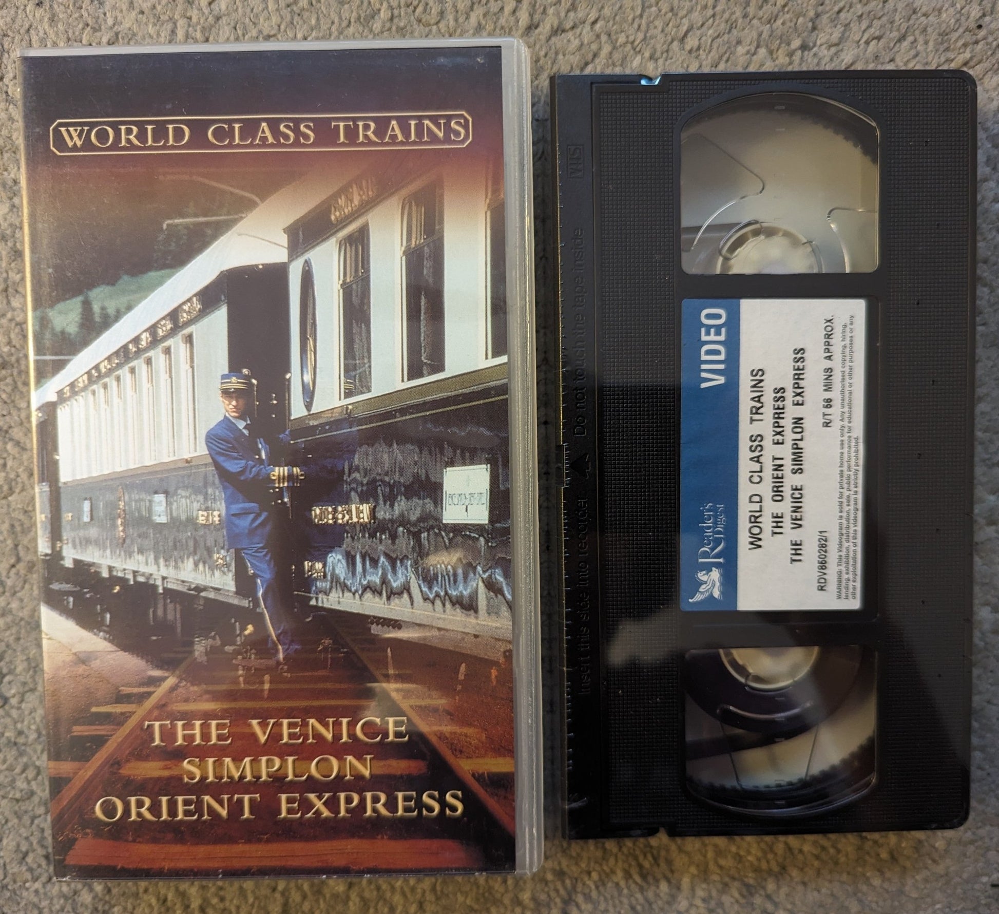 World Class Trains (2004) VHS Video - Flippin Retro Video Shop