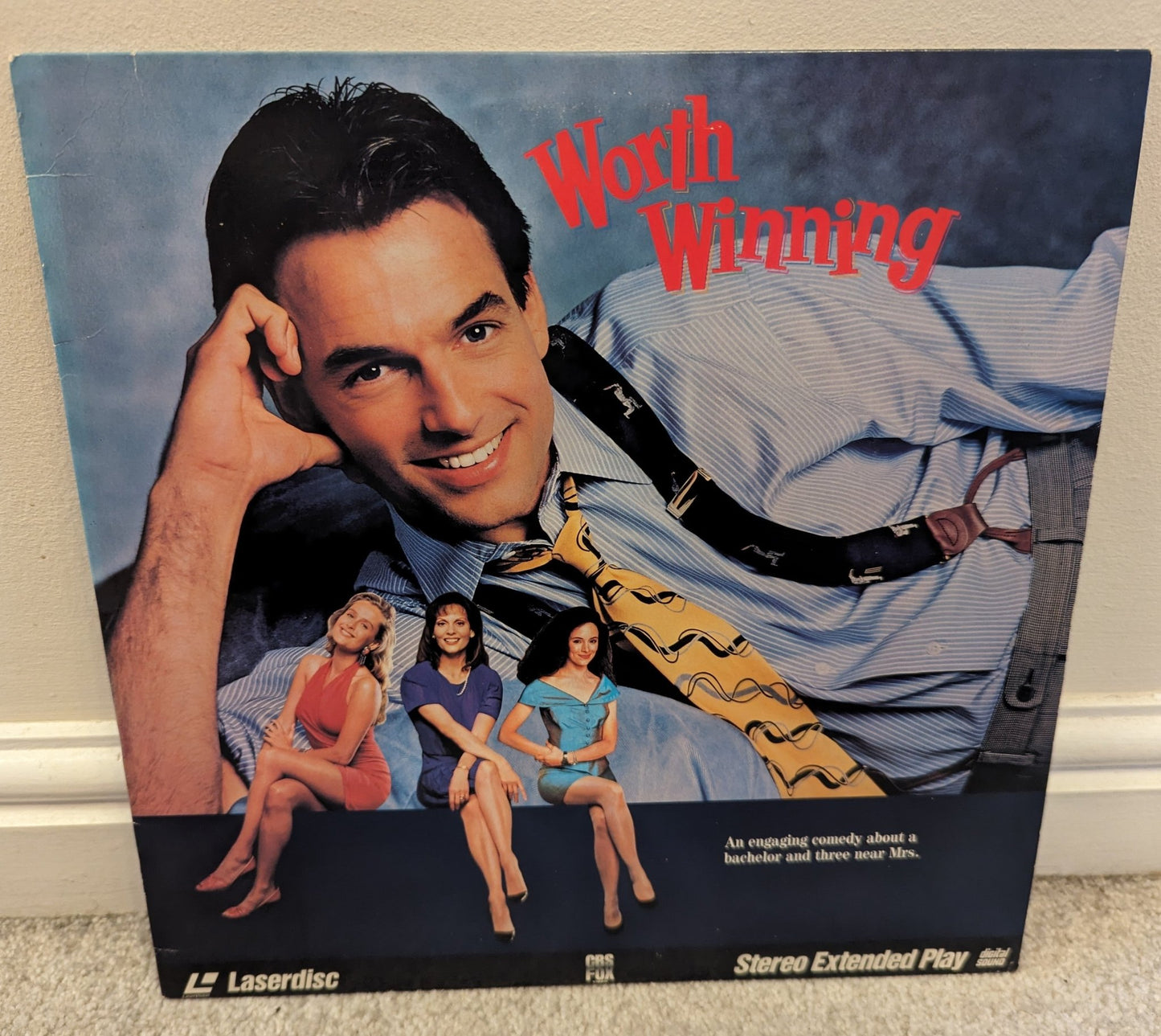 Worth Winning (1989) Laserdisc NTSC - Flippin Retro Video Shop