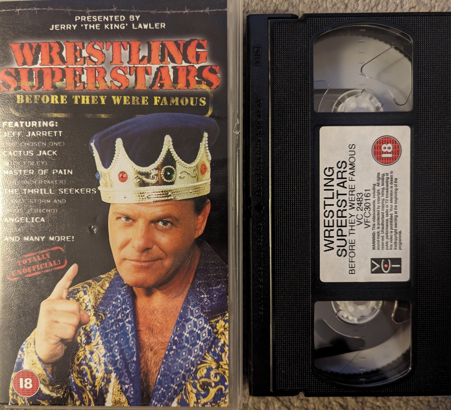 Wrestling Superstars Before They Were Famous VHS Video - Flippin Retro Video Shop