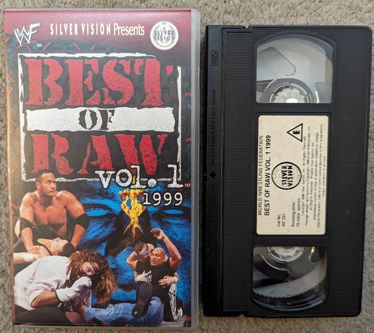 WWF Best Of Raw Vol 1 (1999) VHS Video - Flippin Retro Video Shop