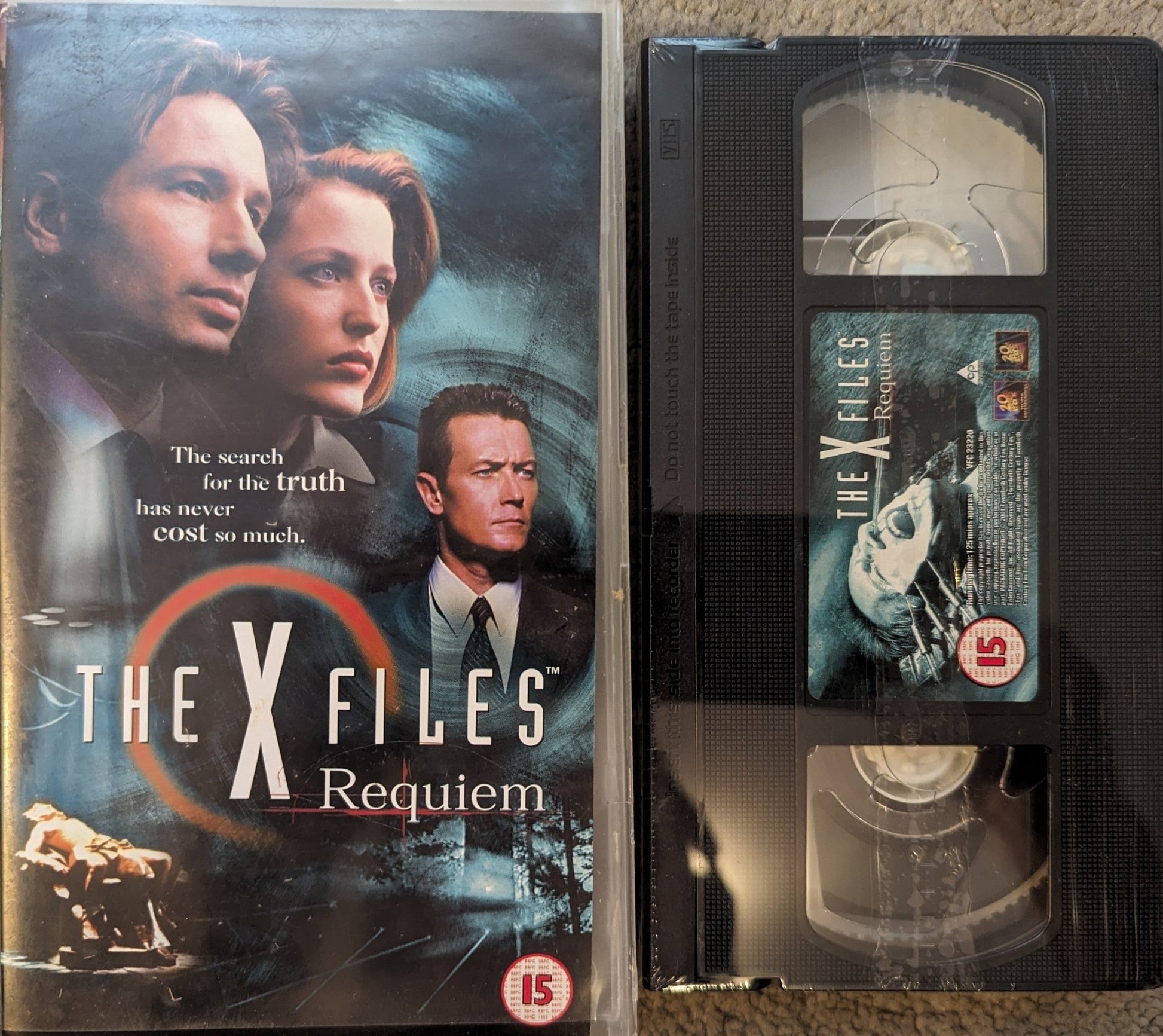 X - Files Requiem VHS Video *Sealed* - Flippin Retro Video Shop