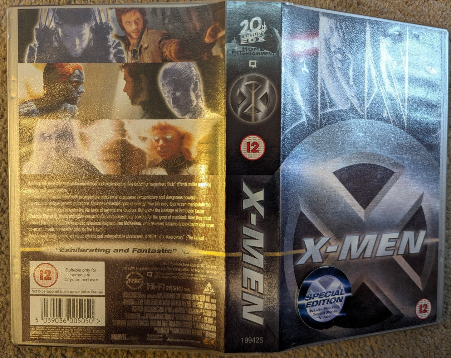 X - Men (2000) VHS Video - Flippin Retro Video Shop