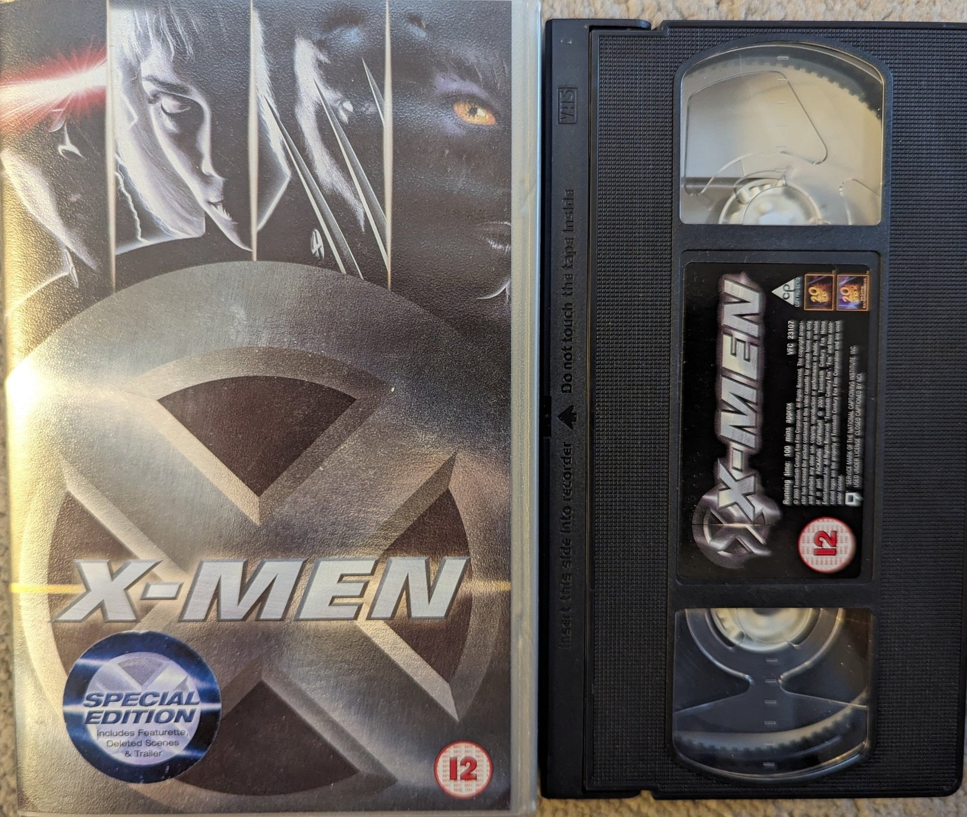 X - Men (2000) VHS Video - Flippin Retro Video Shop