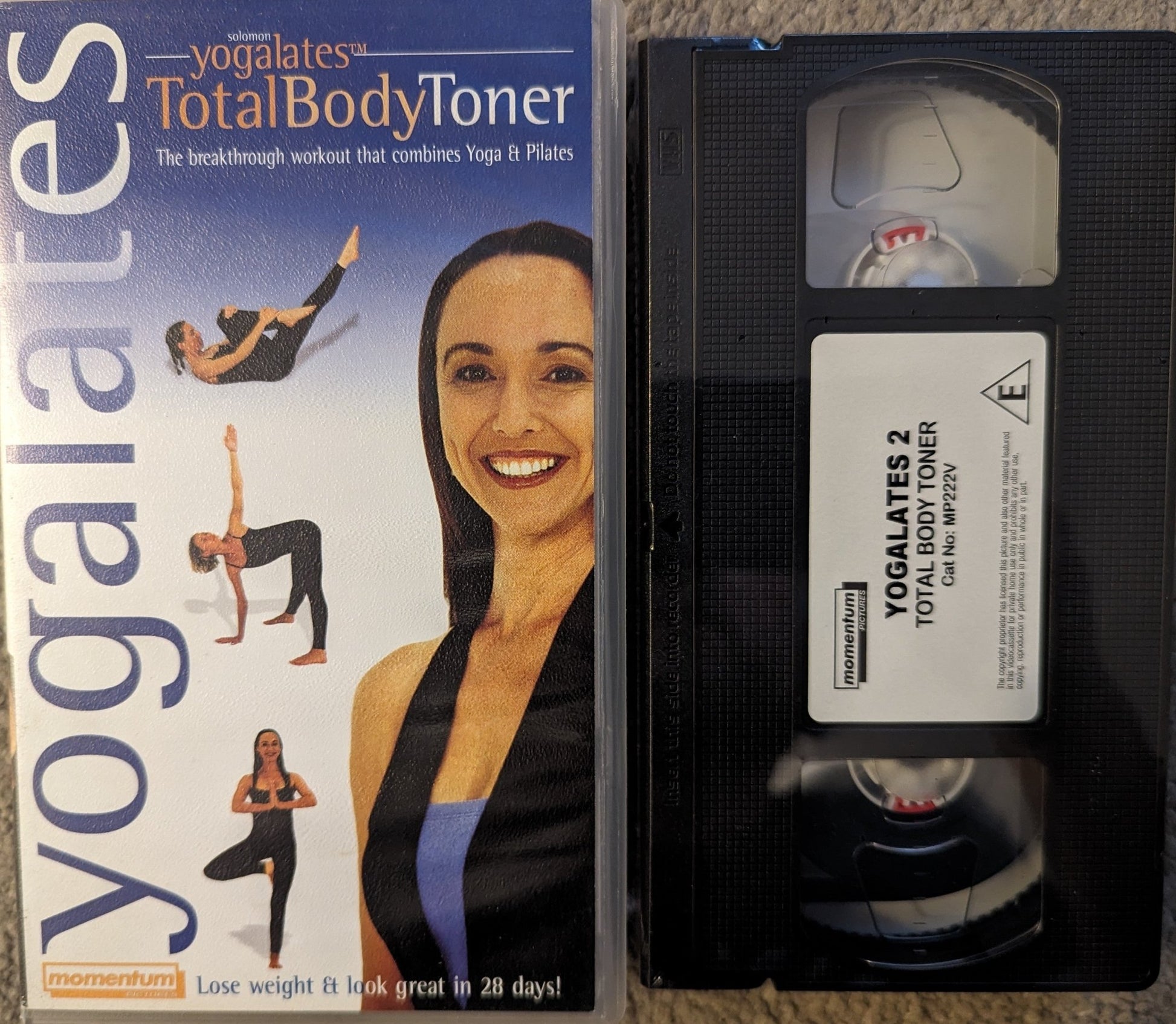 Yogalates Total Body Toner VHS Video *Sealed* - Flippin Retro Video Shop