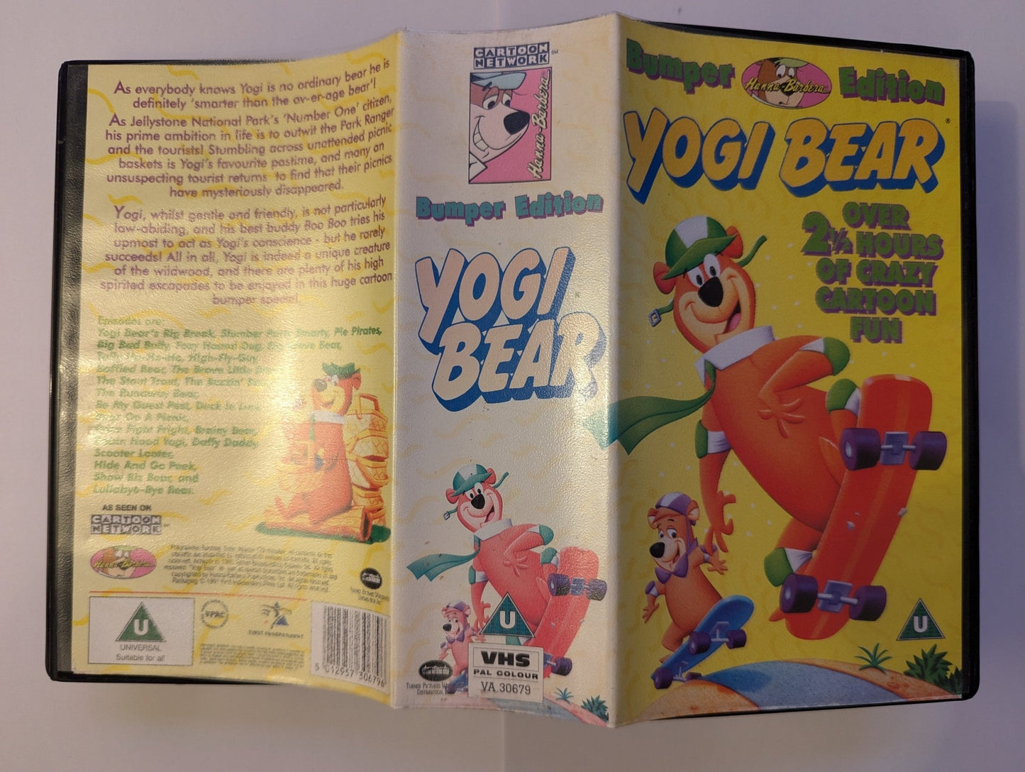 Yogi Bear Bumper Edition VHS Video - Flippin Retro