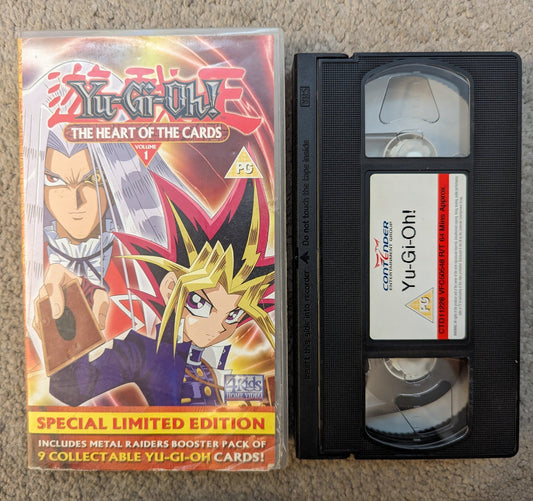 Yu - Gi - Oh Vol 1 (1996) VHS Video - Flippin Retro Video Shop